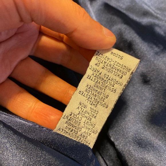 Blue Formal Dress 4 - Picture 4 of 6